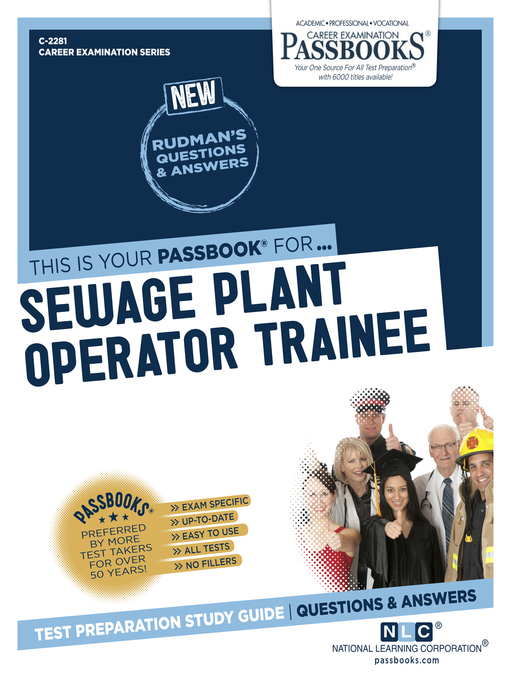 Title details for Sewage Plant Operator Trainee by National Learning Corporation - Available